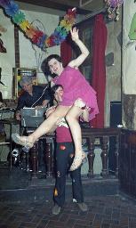 Fasnacht, Restaurant-Bar Barfüsser Zürich, 1972
