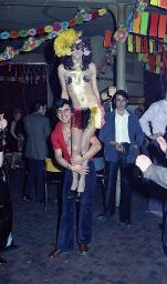 Fasnacht, Restaurant-Bar Barfüsser Zürich, 1972