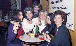 Fasnacht, Restaurant-Bar Barfüsser Zürich, 1972