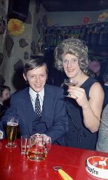 Fasnacht, Restaurant-Bar Barfüsser Zürich, 1972