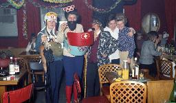 Fasnacht, Restaurant-Bar Barfüsser Zürich, 1972