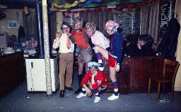 Fasnacht, Restaurant-Bar Barfüsser Zürich, 1973
