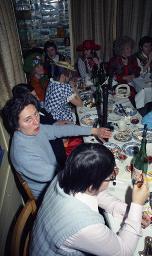 Fasnacht, Restaurant-Bar Barfüsser Zürich, 1973