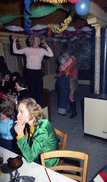 Fasnacht, Restaurant-Bar Barfüsser Zürich, 1973