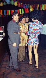Fasnacht, Restaurant-Bar Barfüsser Zürich, 1973