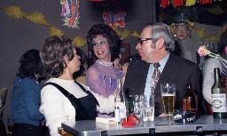Fasnacht, Restaurant-Bar Barfüsser Zürich, 1973