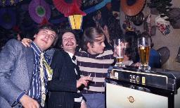 Fasnacht, Restaurant-Bar Barfüsser Zürich, 1973