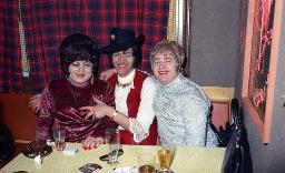 Fasnacht, Restaurant-Bar Barfüsser Zürich, 1973