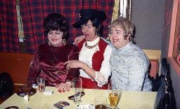 Fasnacht, Restaurant-Bar Barfüsser Zürich, 1973