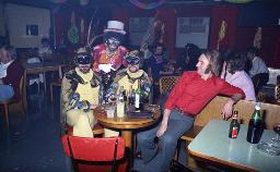 Fasnacht, Restaurant-Bar Barfüsser Zürich, 1973