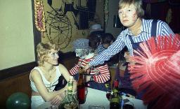 Fasnacht, Restaurant-Bar Barfüsser Zürich, 1973