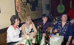 Fasnacht, Restaurant-Bar Barfüsser Zürich, 1973
