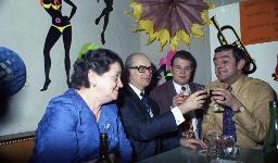 Fasnacht, Restaurant-Bar Barfüsser Zürich, 1973