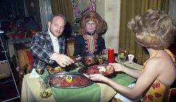 Fasnacht, Restaurant-Bar Barfüsser Zürich, 1973