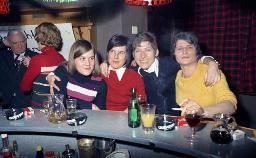 Fasnacht, Restaurant-Bar Barfüsser Zürich, 1973