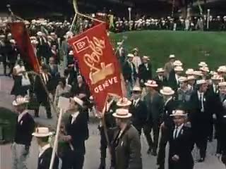 [Tagung der Bau- und Holzarbeiterjugend der französischen Schweiz, 1964 Lausanne]